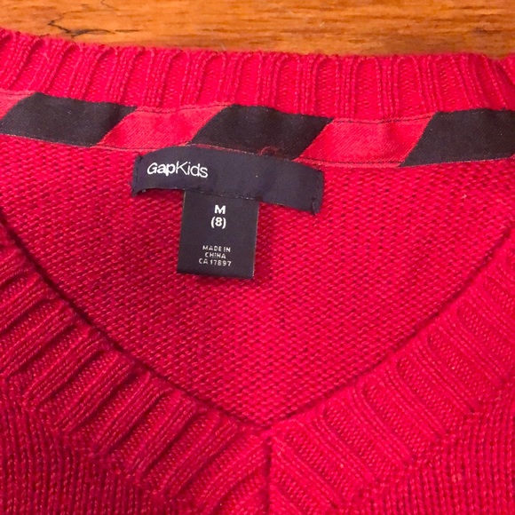 GAP KIDS Long Sleeve V-Neck Sweater (B-13) - Picture 2 of 6